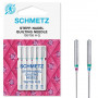 Иглы для квилтинга Schmetz Quilting 130/705 H-Q № 75-90
