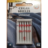 Иглы ORGAN UNIVERSAL №90 5 штук
