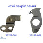 Ножі SB1189-001 SB1191-001 для обрізання нитки в закріплювальних машинах типу BROTHER-430D