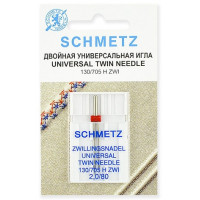 Двойная универсальная игла Schmetz Twin Universal № 80/2,0
