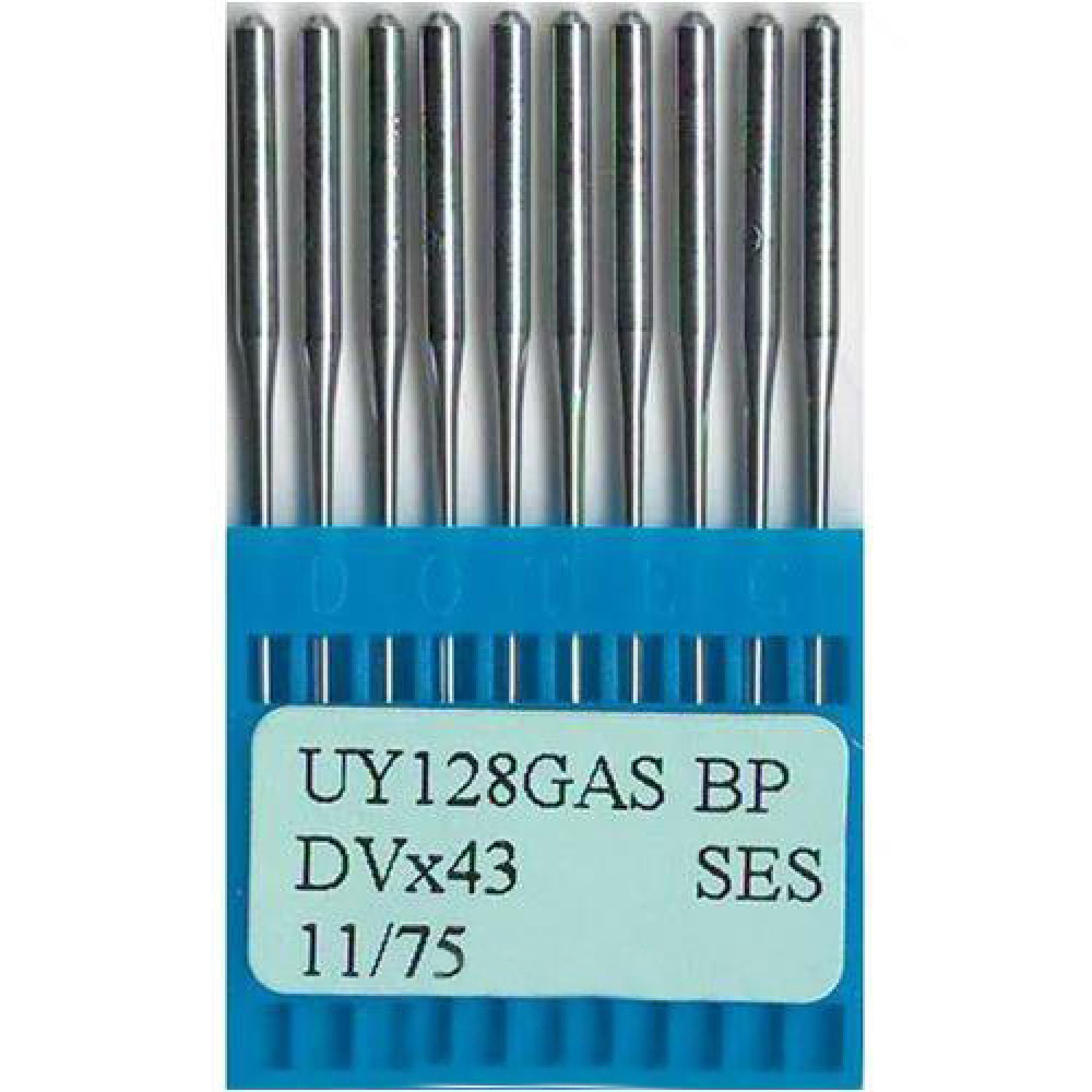 Иглы UY128GAS SES № 11/75 Dotec для распошивальных машин, трикотажные ткани