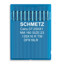 Промышленные швейные иглы для кожи Schmetz 135x16 RTW № 160, 10 шт