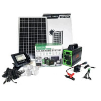 Солнечная электростанция ёмкостью 150W/h с панелью 40W, инвертором 220V и подключением внешного аккумулятора