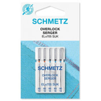 Иглы для оверлока Schmetz ELx705 SUK CF 80-90 для эластичных тканей