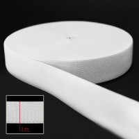 Резинка эластичная белая 3 см, 25 м