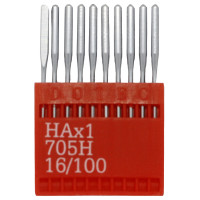 Бытовые швейные иглы Dotec HAx1, 705H 16/100 10 шт.