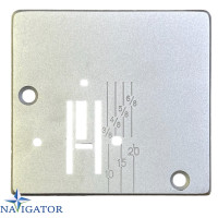 Игольная пластина 730027007 для бытовых швейных машин Pfaff, Janome