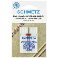 Двойная универсальная игла Schmetz Twin Universal № 100/4,0