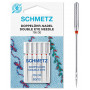 Набор игл Schmetz Double Eye № 80 с двумя ушками для декоративных работ