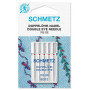Набор игл Schmetz Double Eye № 80 с двумя ушками для декоративных работ