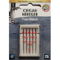 Иглы ORGAN TOP-STITCH №80 5 штук