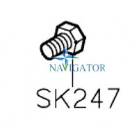 Винт предохранителя оверлока SK247