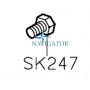 Винт предохранителя оверлока SK247