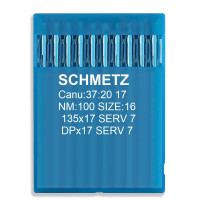 Игла Schmetz DPx17 SERV 7, 135x17 SERV 7 № 100, 10шт