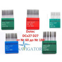 Промышленные иглы Dotec DCx27, B27, 10 шт.