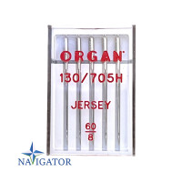 ИГЛЫ ДЛЯ ДЖЕРСИ ORGAN JERSEY №60 5 штук