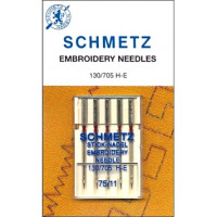 Иглы вышивальные Schmetz Embroidery № 75 