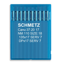 Игла Schmetz DPx17 SERV 7, 135x17 SERV 7 № 110, 10 шт