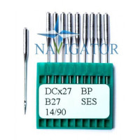 Промышленные швейные иглы Dotec DCx27 BP № 90, B27 SES № 90 для оверлоков