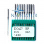 Промышленные швейные иглы Dotec DCx27 BP, B27 SES для оверлоков