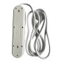 Удлинитель RF-3 метра, 2 розетки + 1 универсальная + 3 USB, с выключателем, провод 3x1 мм2, с заземлением