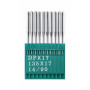 Промышленные швейные иглы Dotec DPx17 № 14/90 для колонковых и прямострочных машин, тяжелые ткани и кожаные изделия