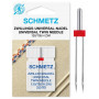 Двойная универсальная игла Schmetz Twin Universal № 90/3