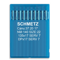 Игла Schmetz DPx17 SERV 7, 135x17 SERV 7 № 140, 10 шт