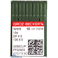  игла 134, DPx5 № 110 SES Gebedur для трикотажа 10 шт
