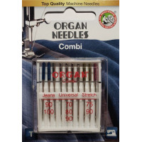 ИГЛЫ КОМБИНИРОВАННЫЕ ORGAN COMBI-BOX 10 ШТУК