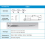 Бытовые швейные иглы Dotec HAx1, BP SES 705H 11/75 10 шт.