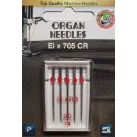 ИГЛЫ ДЛЯ РАСПОШИВАЛКИ ORGAN COVERSTITCH №90 5 штук