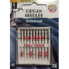 Иглы ассорти ORGAN UNIVERSAL №70-100 10 штук