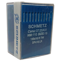 Промышленные швейные иглы для кожи Schmetz 135x16 RTW № 110, 100 шт