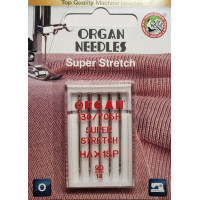 Иглы ORGAN SUPER STRETCH №90 5 штук