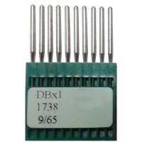 Промышленные швейные иглы Dotec DBx1, № 65 для прямострочных машин, 10 шт.