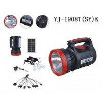 Фонарь ручной Yajia YJ-1908T(SY)K solar system