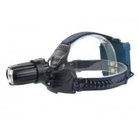 Фонарь прожектор налобный WD-144, P50, Zoom