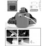 Фонарь прожектор налобный WD-144, P50, Zoom