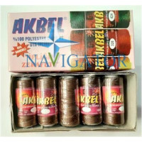 Нить капроновая AKBEL цвет серовато-коричневый