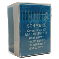 Игла Schmetz DBx1 SERV 7, 16x231 SERV 7, 287 WH SERV 7, 1738 (A) SERV 7 № 110 100 шт.