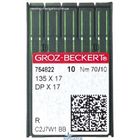 голка DPх17, 135х17 № 70 Groz Beckert