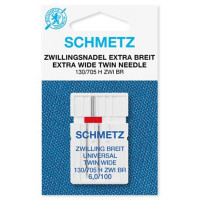 Двойная универсальная игла Schmetz Twin Universal № 100/6,0