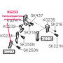 Нитенаправитель игольной нити KG233