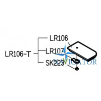 Пластина LR106T *9.5 mm