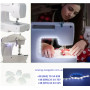 Светильник гибкий 20 Led, на магните OBS-820M