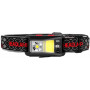 Фонарь налобный WD159 c CREE L2+COB+RGB диодами аккумуляторный с сенсором, на магните