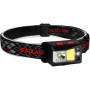 Фонарь налобный WD159 c CREE L2+COB+RGB диодами аккумуляторный с сенсором, на магните