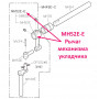 Рычаг механизма укладчика MH52E-E