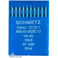 Игла Schmetz 134, DPX5, 135X5, SY 1955 № 80 R  10 шт